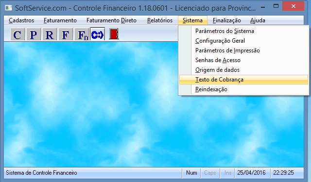 Sistema configur&aacute;vel para se adaptar a diferentes formas de utiliza&ccedil;&atilde;o.